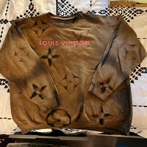 LV CUSTOM CREWNECK SWEATSHIRT